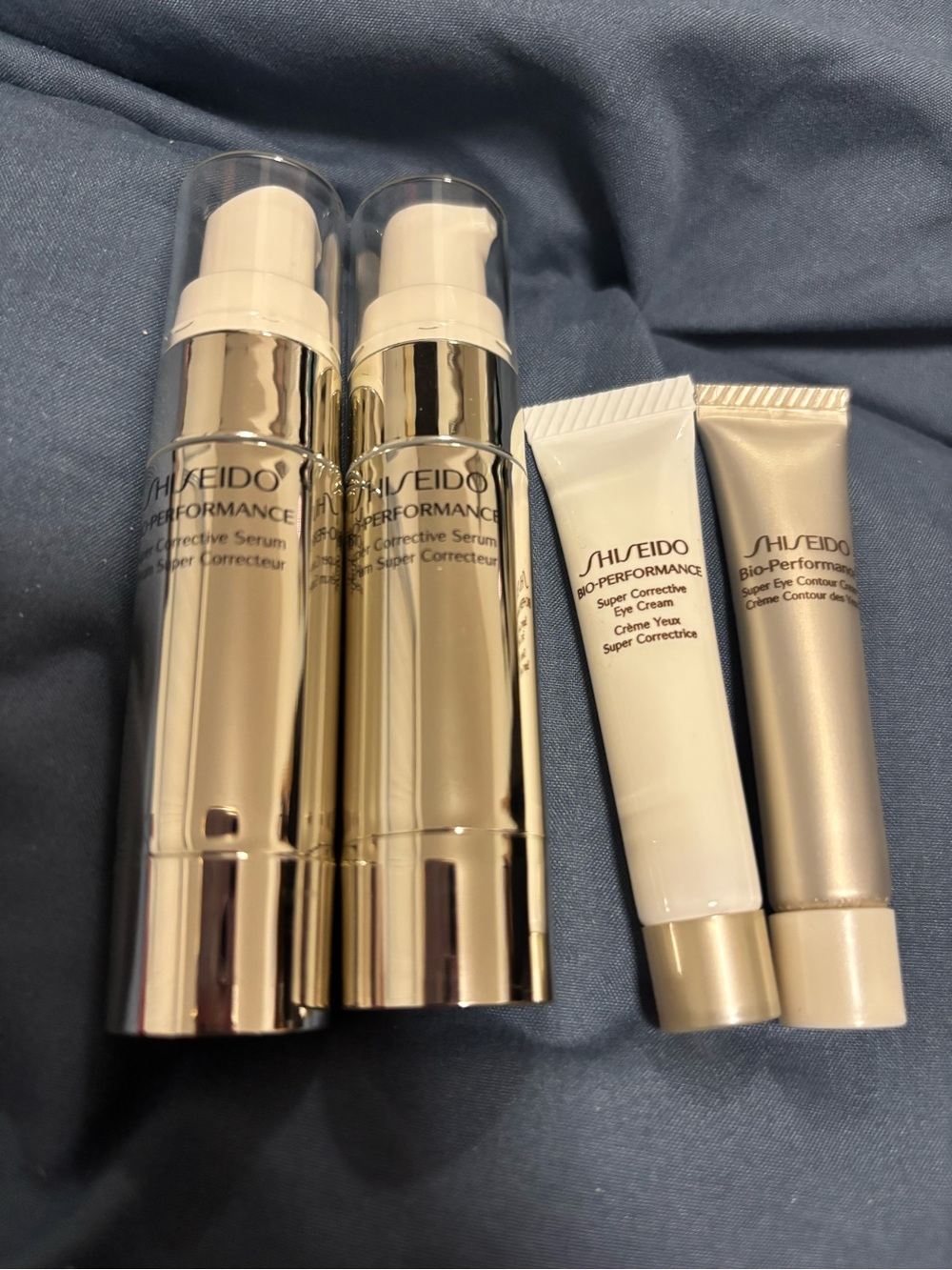 Shiseido Bio-Performance Corrective Serums & Eye Creams - Silver